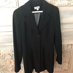 Bebe black blazer coat